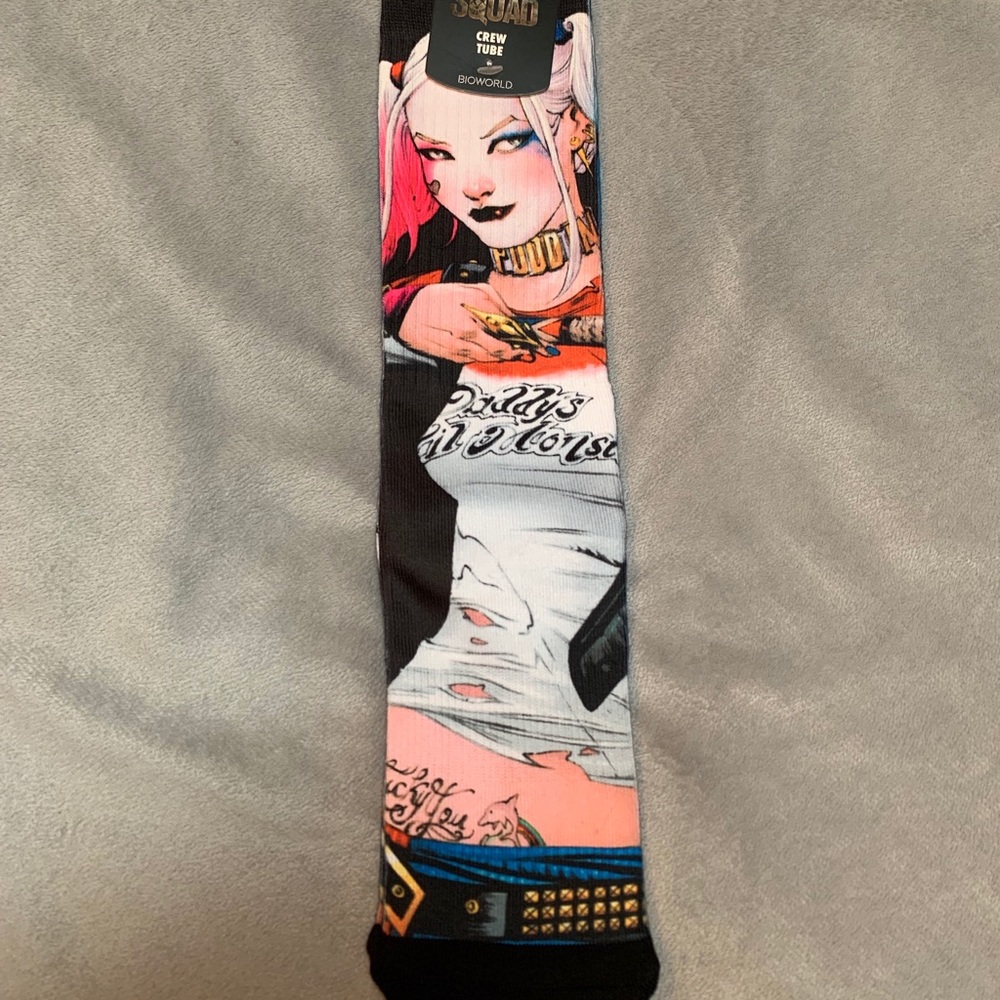 2/$20 🌞 NWT Suicide Squad Crew Socks